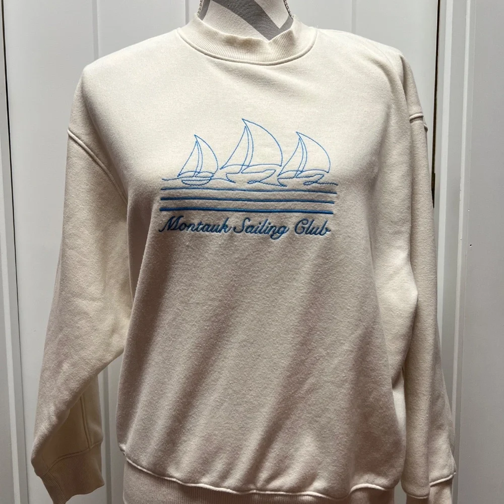 Wild Fable Montauk Sailing Club Sweatshirt - Picture 2 of 4